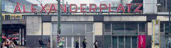 Alexander Platz train station berlin