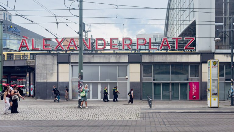 Alexander Platz train station berlin
